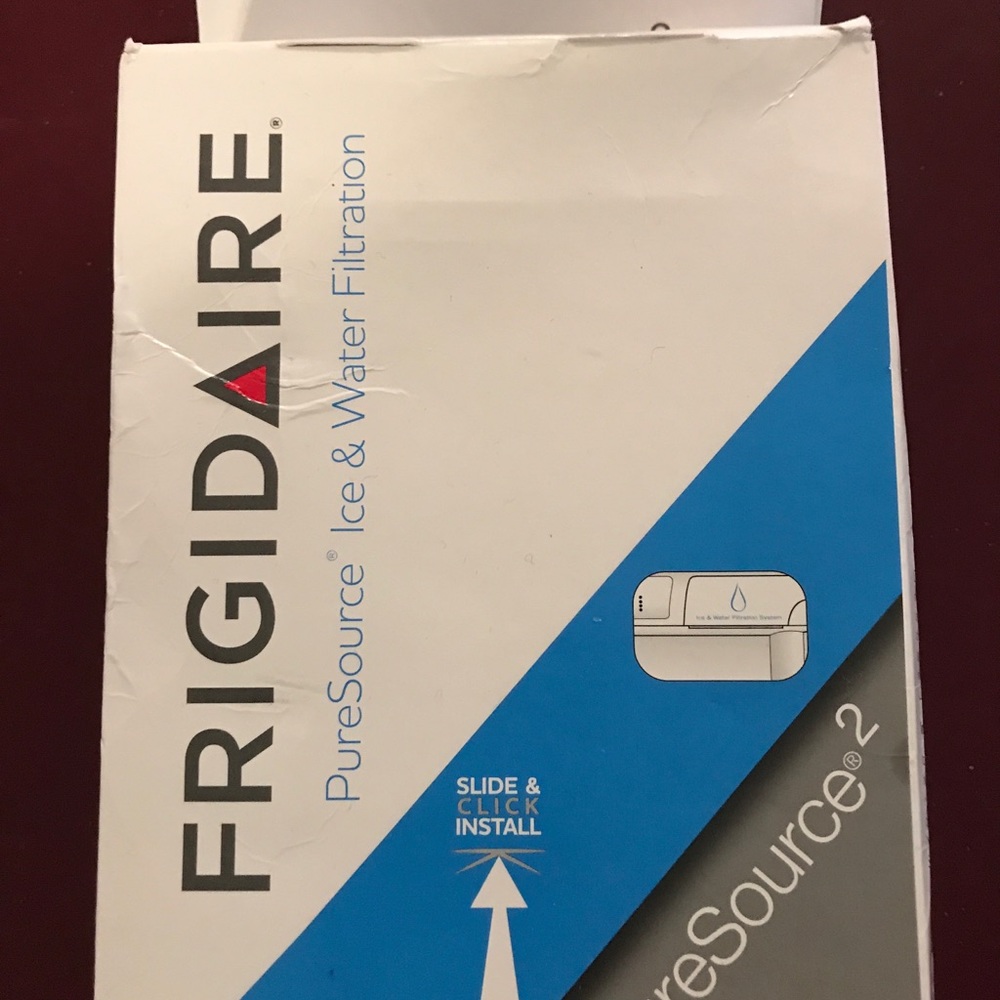 Frigidaire Ice & Water filtration